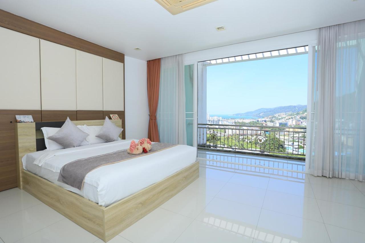Seaview 芭东海景3卧别墅 5分钟到江西冷 4bdr Pool
